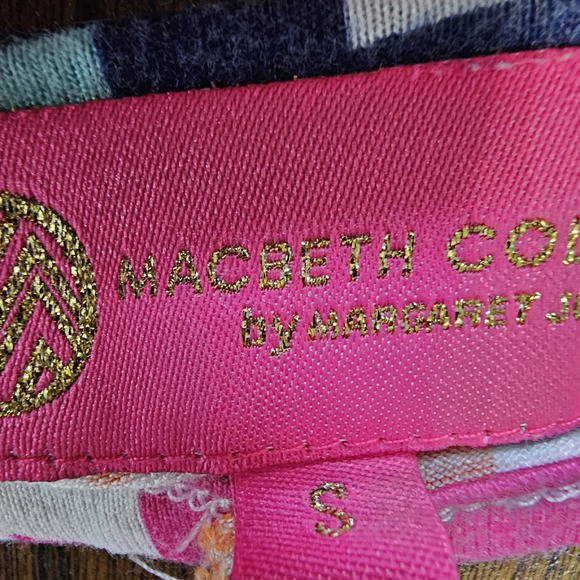 Macbeth Collection by Margaret Josephs Printed Halter Tank Top Size Women Small - Picture 9 of 10